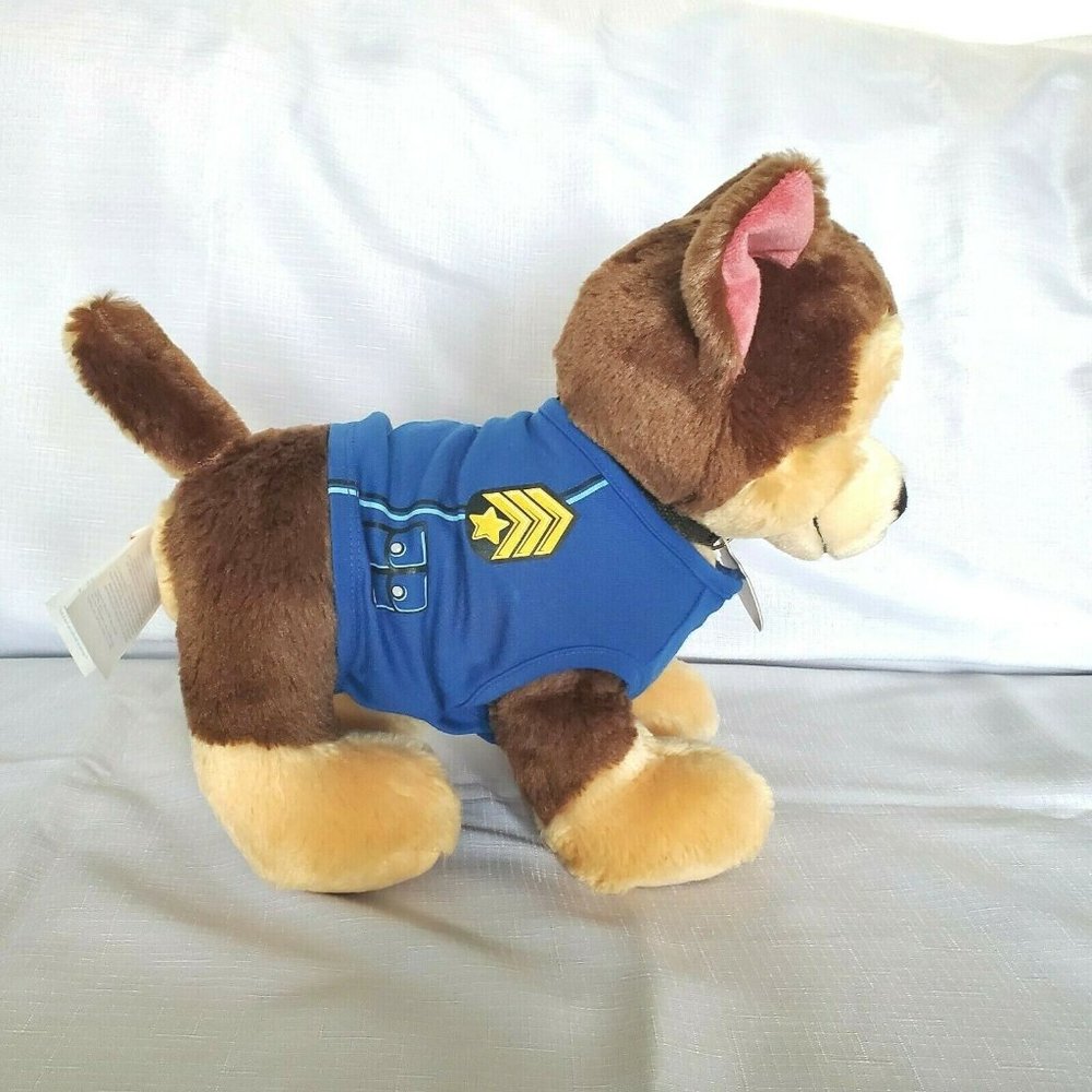Build a Bear Paw Patrol CHASE Plush Stuffed Animal BABW Police Dog Sings HBD - Picture 2 of 5